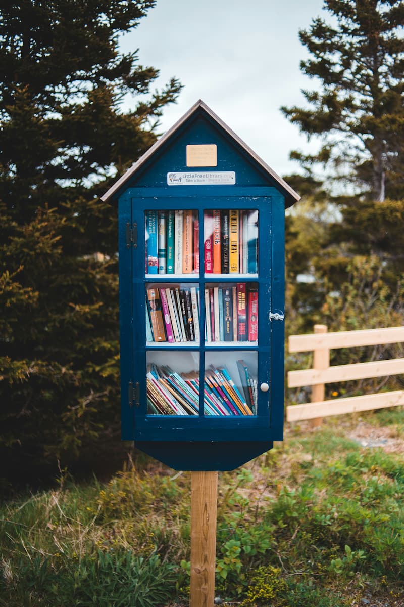 Blue book box